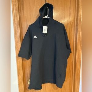 2XL adidas short sleeve hoodie